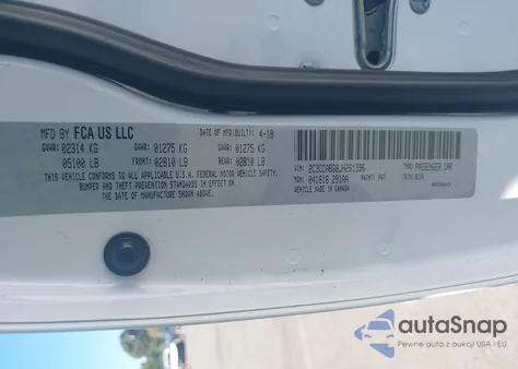 2018 Chrysler 300 300S z USA, uszkodzony, nr VIN 2C3CCABG8JH261396